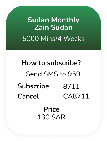 Sudan 4weeks